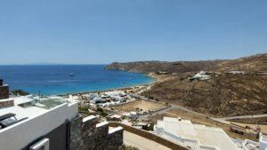 Maisonette overlooking Elia beach