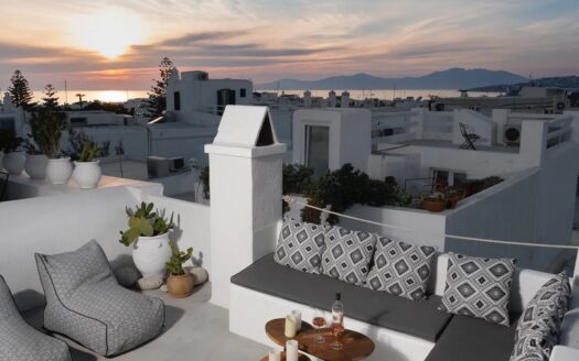 Maisonette with sunset view