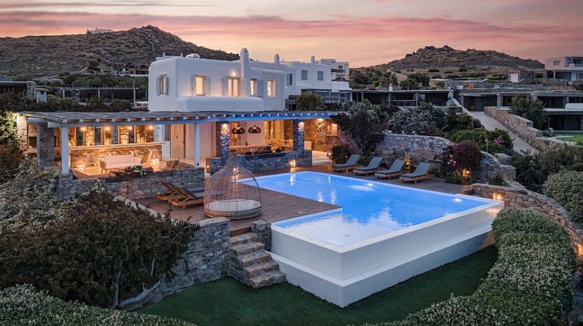 luxury estate in Mykonos