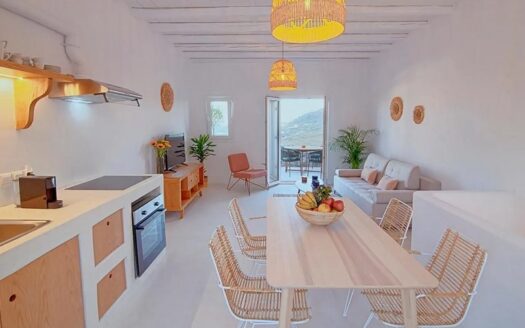 Sea view maisonette with pool-Kalafatis Mykonos-DR116237