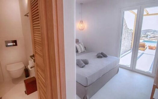 Sea view maisonette with pool-Kalafatis Mykonos-DR116237