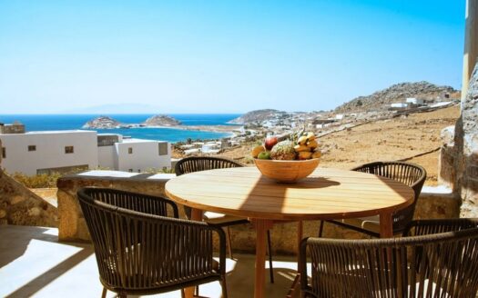 Sea view maisonette with pool-Kalafatis Mykonos-DR116237